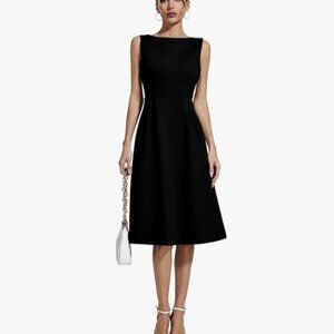 NWT Gorgeous dress work casual, cocktail party, elegant, summer Size L (10-12)